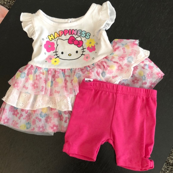 hello kitty outfit for baby girl